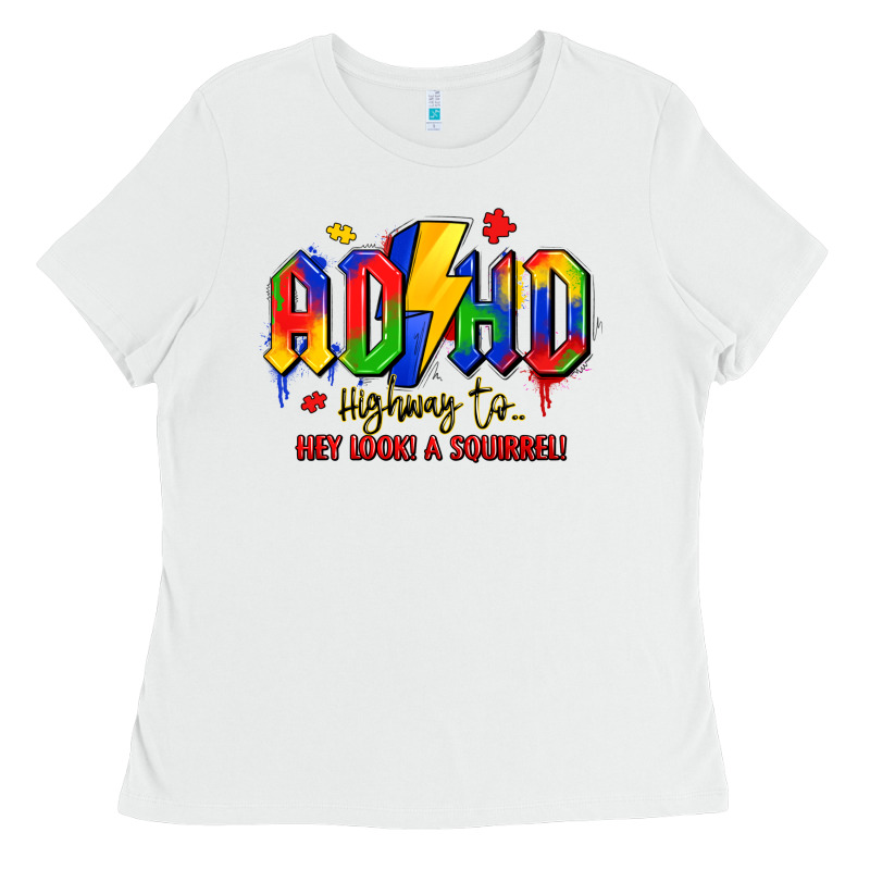 Adhd Awareness Ladies Tee by LillyAllenDesigns | Teevron