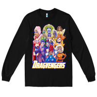 Black rupaul's dragvengers all winners Long Sleeve Tee - tuanDangUi