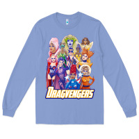 Colony Blue rupaul's dragvengers all winners Long Sleeve Tee - tuanDangUi