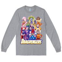 Heather Grey rupaul's dragvengers all winners Long Sleeve Tee - tuanDangUi