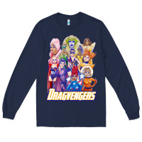 Navy rupaul's dragvengers all winners Long Sleeve Tee - tuanDangUi