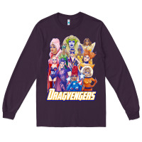 Plum rupaul's dragvengers all winners Long Sleeve Tee - tuanDangUi