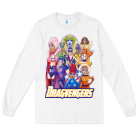 White rupaul's dragvengers all winners Long Sleeve Tee - tuanDangUi