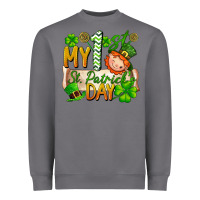 Storm my 1st st patricks day Heavyweight Sweatshirt - FaDigitalArtStudio