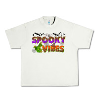 Pistachio Spooky vibes Urban Heavy Tee - NancyCooperArtShop