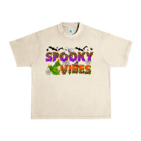 Sandshell Spooky vibes Urban Heavy Tee - NancyCooperArtShop
