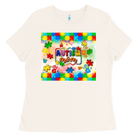 Bone autism mom Ladies Tee - LillyAllenDesigns