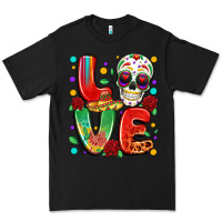 Black cinco de mayo love Premium Tee - LillyAllenDesigns