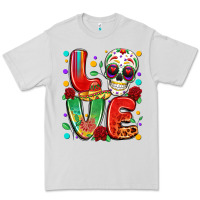 Dove Grey cinco de mayo love Premium Tee - LillyAllenDesigns