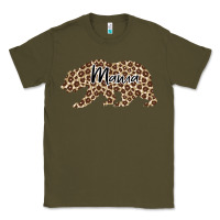 Army Green Mama Leopard Classic Tee - Bettercallsaul