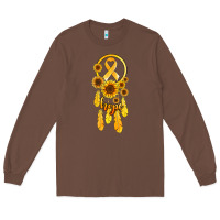 Chestnut childhood cancer awareness dreamcatcher Long Sleeve Tee - Jasminsmagicworld