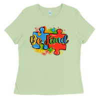 Matcha be kind autism Ladies Tee - LillyAllenDesigns