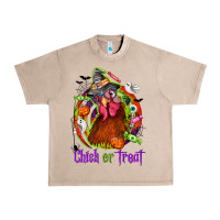French Oak Chick or treat Halloween Urban Heavy Tee - NancyCooperArtShop