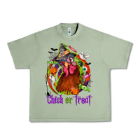 Chick Or Treat Halloween Urban Heavy Tee | Teevron