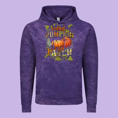 Cutest Pumpkin In The Patch Vintage Hoodie Designed By Nancycooperartshop
