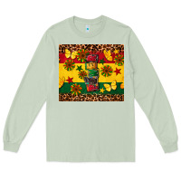 Matcha power juneteenth Long Sleeve Tee - CowGirlArtShop