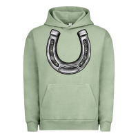 Pigment Oil Green horseshoe Urban Hoodie - BarkalooDesign