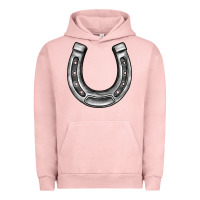 Pigment Salmon horseshoe Urban Hoodie - BarkalooDesign