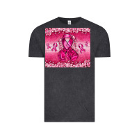 Vintage Black Breast Cancer with boxing gloves Vintage Tee - NancyCooperArtShop
