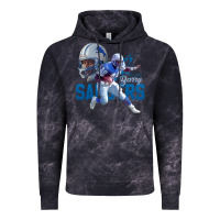 Cloud Black barry sanders gift Vintage Hoodie - tuanDangUi