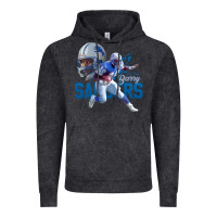Vintage Black barry sanders gift Vintage Hoodie - tuanDangUi