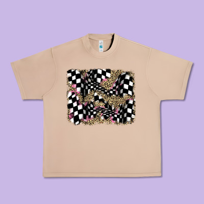 Racing Leopard Backgraund Urban Heavy Tee Designed By Jahusdesignshop