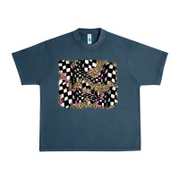 Midnight Navy racing leopard backgraund Urban Heavy Tee - JahusDesignShop