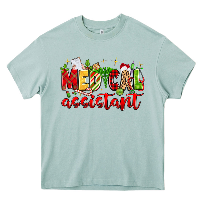 Medical Assistant Heavy Core Tee by MaliasSmallBusiness | Teevron