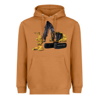 Meerkat Feller Buncher Heavyweight Hoodie - LillyAllenDesigns