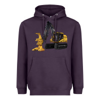 Plum Feller Buncher Heavyweight Hoodie - LillyAllenDesigns