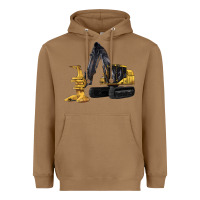 Toasted Coconut Feller Buncher Heavyweight Hoodie - LillyAllenDesigns