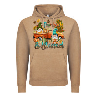 Vintage Coffee Fall Thankful and blessed Vintage Hoodie - NancyCooperArtShop