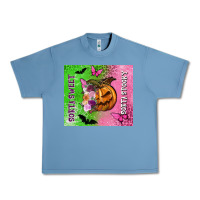 Pebble Blue Sorta sweet sorta spooky Urban Heavy Tee - NancyCooperArtShop