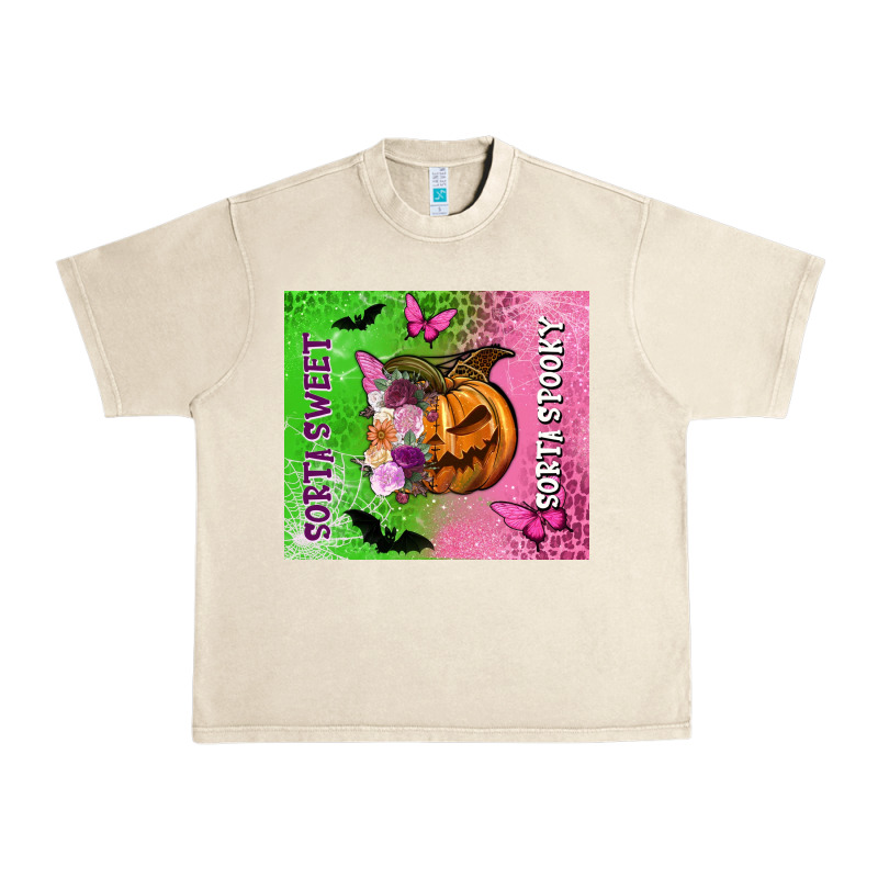 Sorta Sweet Sorta Spooky Urban Heavy Tee by NancyCooperArtShop | Teevron