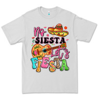 Dove Grey no siesta let's fiesta Premium Tee - LillyAllenDesigns