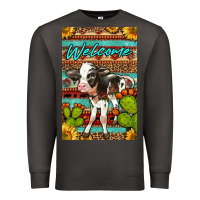 Smoke Welcome Cute Baby Calf Premium Sweatshirt - LillyAllenDesigns