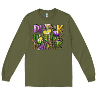 Army Green drink drunk drank Long Sleeve Tee - CowGirlArtShop