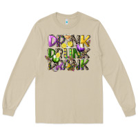 Mushroom drink drunk drank Long Sleeve Tee - CowGirlArtShop