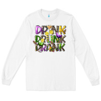 White drink drunk drank Long Sleeve Tee - CowGirlArtShop