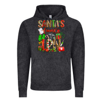 Vintage Black santa's favorite lpn Vintage Hoodie - texasbilliewilder