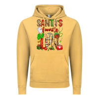 Vintage Mustard santa's favorite lpn Vintage Hoodie - texasbilliewilder