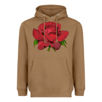 Toasted Coconut Oklahoma Rose Illustrations Heavyweight Hoodie - LillyAllenDesigns