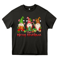 Asphalt merry christmas gnomes Heavy Core Tee - MaliasSmallBusiness