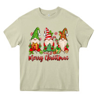 Mossy merry christmas gnomes Heavy Core Tee - MaliasSmallBusiness