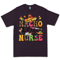 Plum nacho average nurse Premium Tee - LillyAllenDesigns