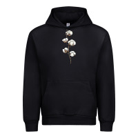 Black cotton Urban Hoodie - BarkalooDesign