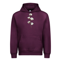 Mauve Wine cotton Urban Hoodie - BarkalooDesign
