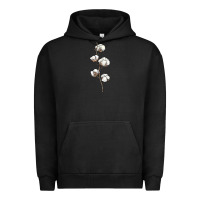 Pigment Black cotton Urban Hoodie - BarkalooDesign