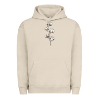 Pigment French Oak cotton Urban Hoodie - BarkalooDesign