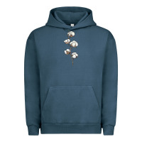 Pigment Midnight Navy cotton Urban Hoodie - BarkalooDesign